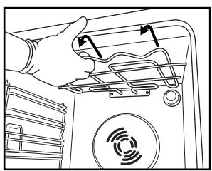 WHIRLPOOL AKZ520NB - DéPLACEMENT DE LA RÉSISTANCE SUPérieURE (UNIQUEMENT SUR CERTAINS MODELES) - 2