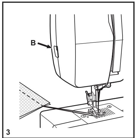 SINGER MC FILOUTE 1412 - Pour couper le fil - 3