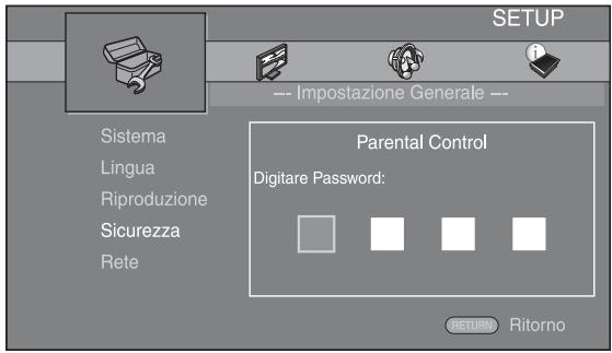 YAMAHA BD-S673,  BDS673,  BDS673,  BDS 673,  BDS673,  BDS673 - Immettere la password. - 1