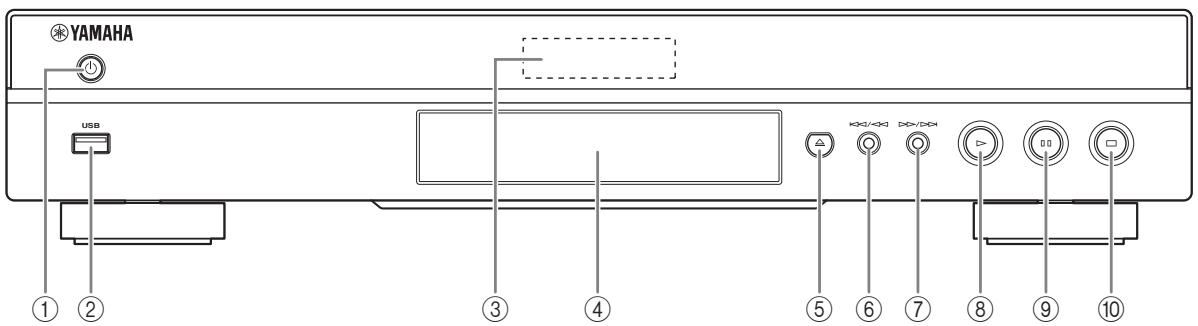 YAMAHA BD-S673,  BDS673,  BDS673,  BDS 673,  BDS673,  BDS673 - Vorderseite - 1