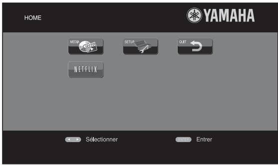 YAMAHA BD-S673,  BDS673,  BDS673,  BDS 673,  BDS673,  BDS673 - Lancement de Netflix - 1