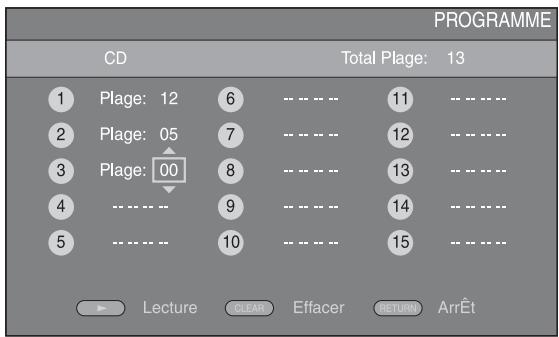 YAMAHA BD-S673,  BDS673,  BDS673,  BDS 673,  BDS673,  BDS673 - ■ Programmation de l'ordre de lecture DVD CD - 2