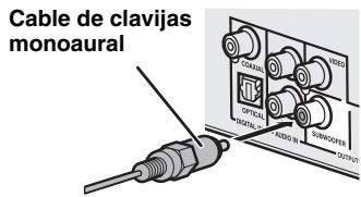 YAMAHA BRX-610BL - Conexión de un altovoz de graves activo - 1
