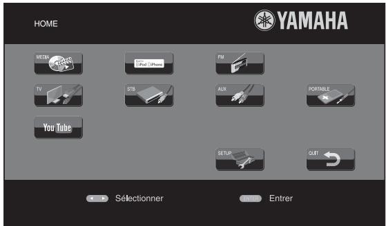 YAMAHA BRX-610BL - Lecture de vidéos sur youtube™ - 1