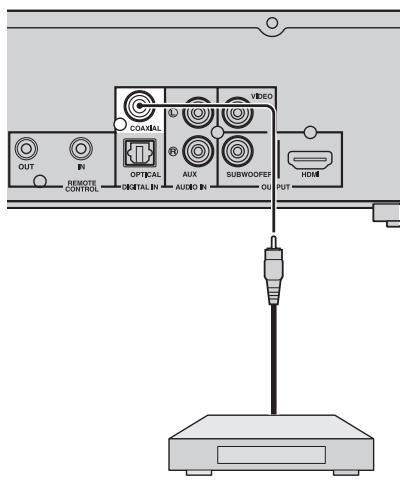 YAMAHA BRX-610BL - Een satelliet-/kabeltelevisietuner aansluten - 1