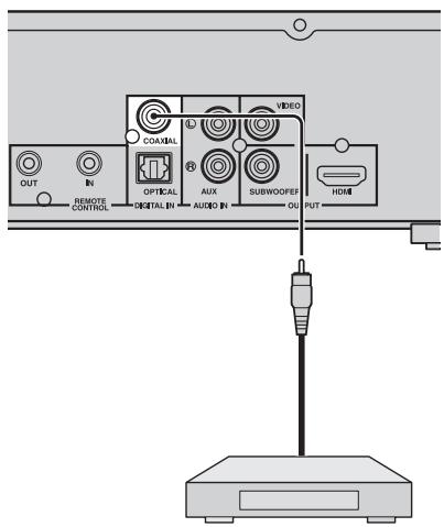 YAMAHA BRX-610BL - Conexión de un sintonizador de television por satélite o cable - 1