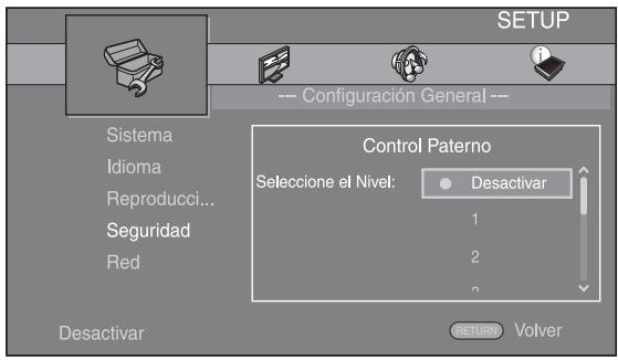 YAMAHA BRX-610BL - Introduzca la contraseña con los botones numéricos. - 2