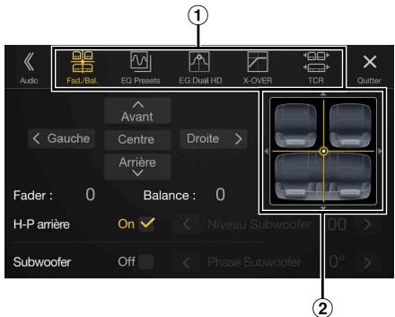 ALPINE X901D-G7 - Réglage: - 1