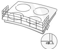 WHIRLPOOL AKM903NE - Avant d'utiliser la TABLE de cuisson - 1