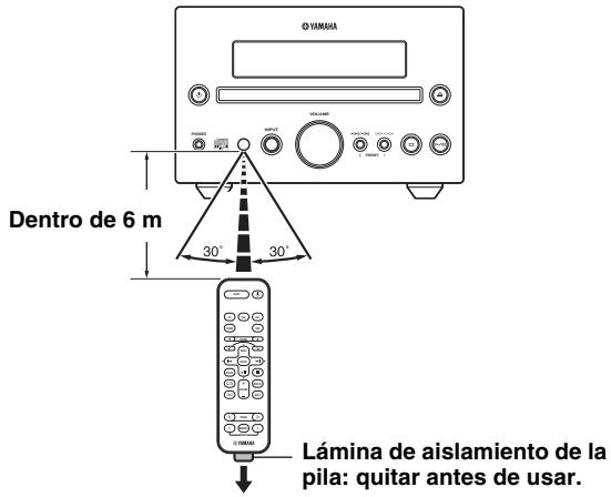 YAMAHA MCR-332 - Uso del mando a distancia - 1