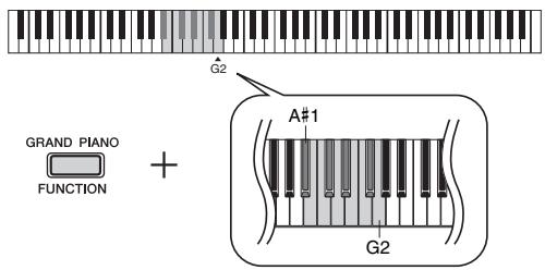 YAMAHA P-45 - Écoute des morceaux de piano (Morceaux prédéfinis) - 1