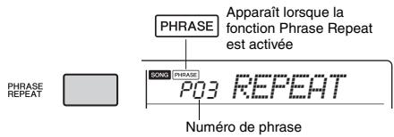 YAMAHA PSR-E353 - Entraînement sur une seule phrase - 1