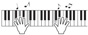 YAMAHA PSR-E353 - Jouez au clavier. - 1