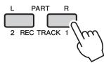 YAMAHA PSR-E353 - Activation et désactivation de chaque partie - 1