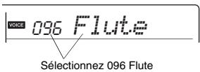 YAMAHA PSR-E353 - Utilisez les touches numériques [0]–[9] et les touches [+] et [-] pour sélectionner la sonorité souhaitée. - 1