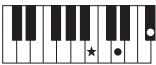 YAMAHA PSR-E353 - Types d'accords pour la reproduction de style - 32