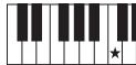 YAMAHA PSR-E353 - Types d'accords pour la reproduction de style - 36