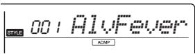 YAMAHA PSR-E353 - Appuyez sur la touche [MUSIC DATABASE]. - 2