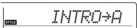 YAMAHA PSR-E353 - Appuyez sur la touche [INTRO/ENDING/rit.]. - 2