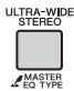 YAMAHA PSR-E353 - Appuyez sur la touche [ULTRA-WIDE STEREO] pour l'activer. - 1