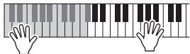 YAMAHA PSR-E353 - Modalités d'application des effets au son dans le cas des divers types disponibles - 1