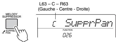 YAMAHA PSR-E353 - Lorsque la mélodie ou le son vocal ne peut pas être supprimé(e) (ou abaissé(e)) comme prévu - 1