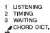 YAMAHA PSR-E353 - Appuyez sur la touche [1 LISTENING 2 TIMING 3 WAITING] pour lancer la reproduction de Song Lesson. - 1