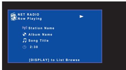 YAMAHA RX-V473 - Écoute de la radio Internet - 3