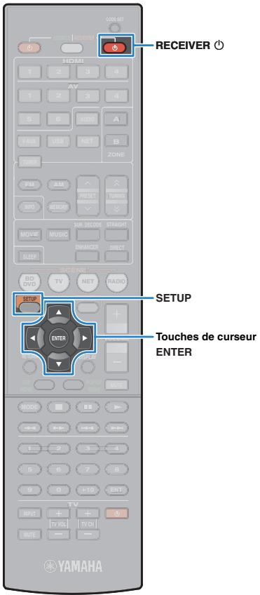 YAMAHA RX-V473 - Avant de raccorder le cable d'alimentation (modèle standard uniquement) - 4