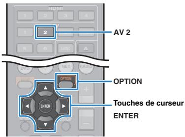 YAMAHA RX-V473 - Régles nécessaires - 2