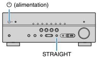 YAMAHA RX-V473 - Réglage de l'impédance des enceintes - 1