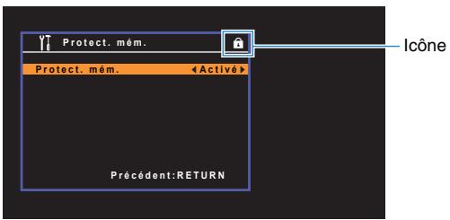 YAMAHA RX-V473 - Protect. mem. - 2