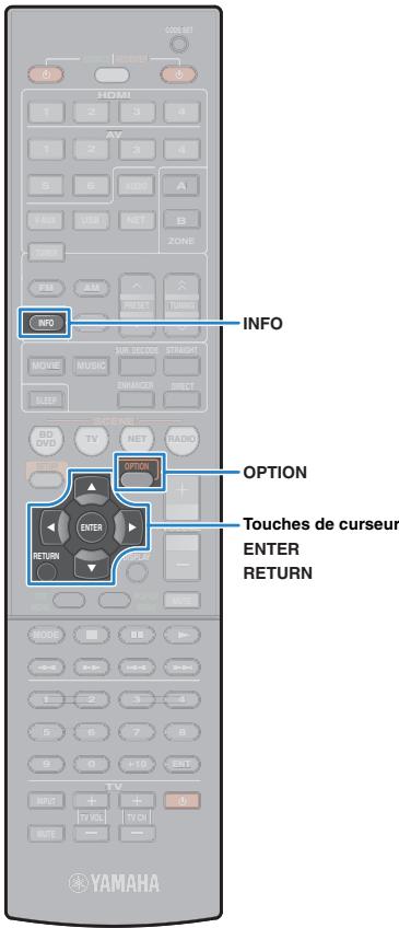 YAMAHA RX-V473 - Effacer toutes les stations préregliées - 4