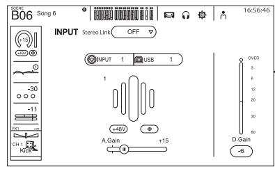 YAMAHA TF5/TF3/TF1 - Affichage des écrans de configuration - 1