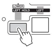 YAMAHA TYROS5 - Maintien de la sonorité de la partie LEFT (Left Hold) - 1