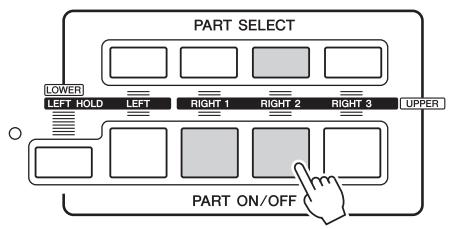 YAMAHA TYROS5 - Reproduction simultanée de deux ou trois sonorités (Layer) (Sonorités en couche) - 1