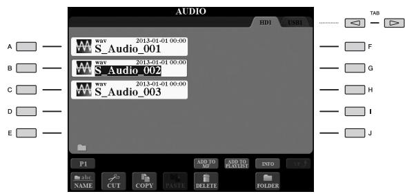 YAMAHA TYROS5 - Reproduction de fichiers audio - 2