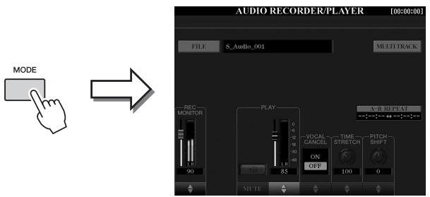 YAMAHA TYROS5 - Reproduction de fichiers audio - 1