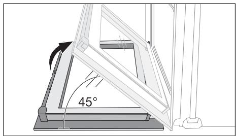 ARTHUR MARTIN AOC45030 - Démontage des vitres de la porte - 3