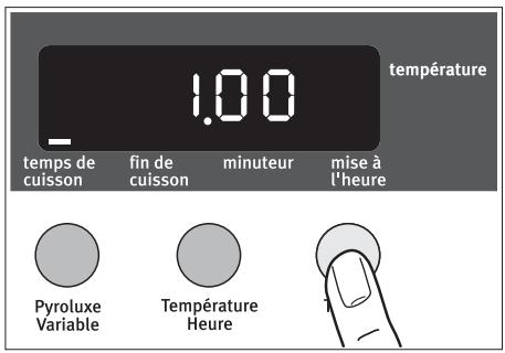ARTHUR MARTIN AOC45030 - Il est possible d'utiliser conjointement les fonctions Temps de cuisson | | et Fin de cuisson | lorsque le four doit demarrer et s'arreter automatiquement à une heures différée. - 1