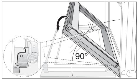 ARTHUR MARTIN AOC45030 - Démontage des vitres de la porte - 1