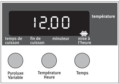 ARTHUR MARTIN AOC45030 - Le four ne fonctionne qu'après le réglage de l'heure du jour. - 2