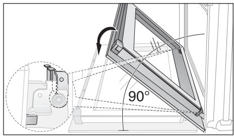 ARTHUR MARTIN AOC45030 - Accrochage de la porte du four - 2