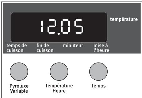 ARTHUR MARTIN AOC45030 - Le four ne fonctionne qu'après le réglage de l'heure du jour. - 4