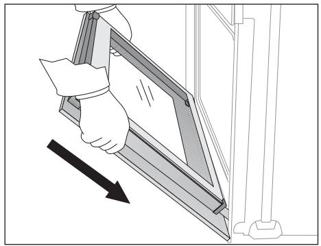 ARTHUR MARTIN AOC45030 - Accrochage de la porte du four - 1