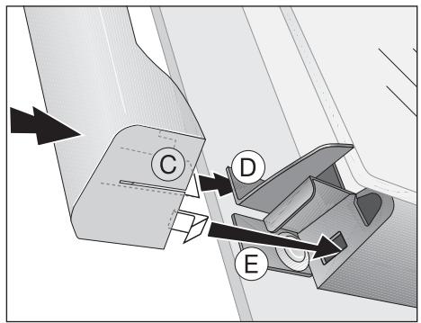 ARTHUR MARTIN AOC45030 - Montage des vitres de la porte - 5