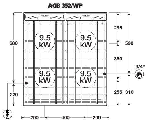 WHIRLPOOL AGB 360/WP - CUISINIÈRE À GAZ - 7