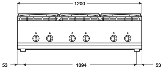 WHIRLPOOL AGB 360/WP - CUISINIÈRE À GAZ - 18