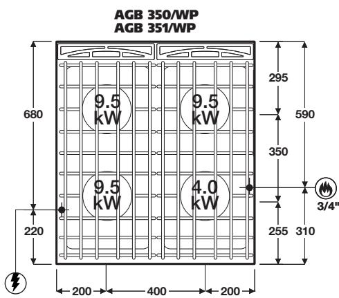 WHIRLPOOL AGB 360/WP - CUISINIÈRE À GAZ - 6