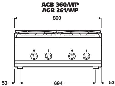 WHIRLPOOL AGB 360/WP - CUISINIÈRE À GAZ - 11